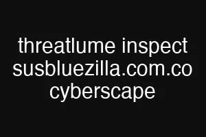 threatlume inspect susbluezilla.com.co cyberscape